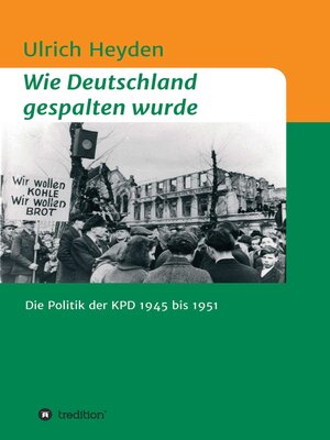 cover image of Wie Deutschland gespalten wurde